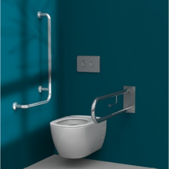 Μπάρα Στήριξης Γωνιακή Κάθετη Δεξιά AMEA Inox AD05806121300001 Μπάρα Στήριξης Γωνιακή Κάθετη Δεξιά AMEA Inox AD05806121300001